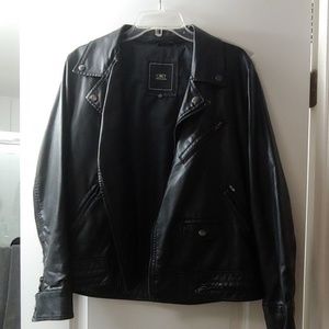 Obey faux leather jacket
